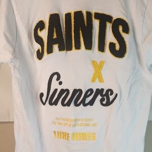 Luxe House White Short Sleeve Tee